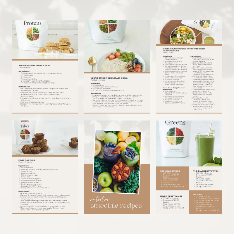 doTERRA Nutrition Range - eBOOK