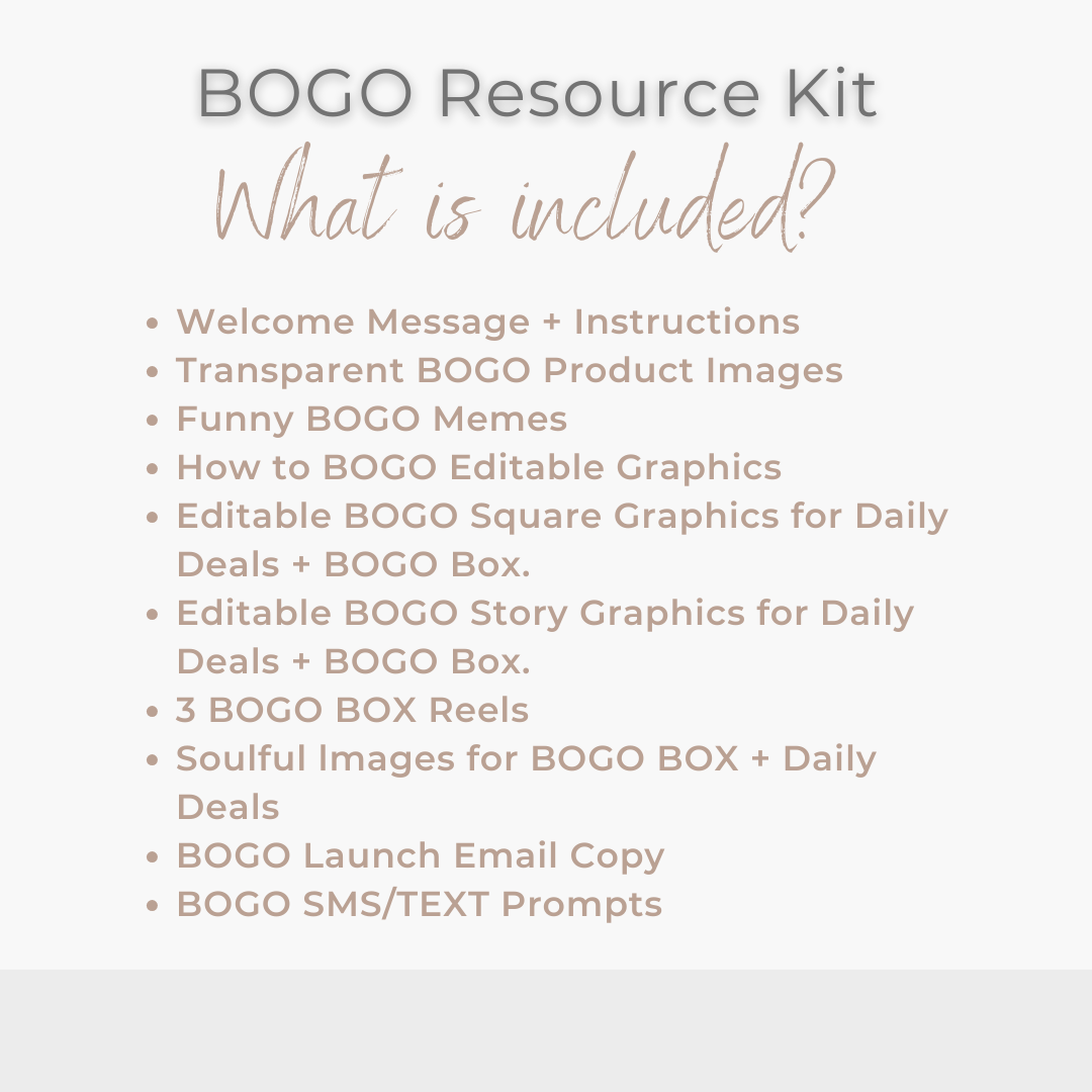 The doTERRA BOGO Resource Kit - AU/NZ October 2023 BOGO