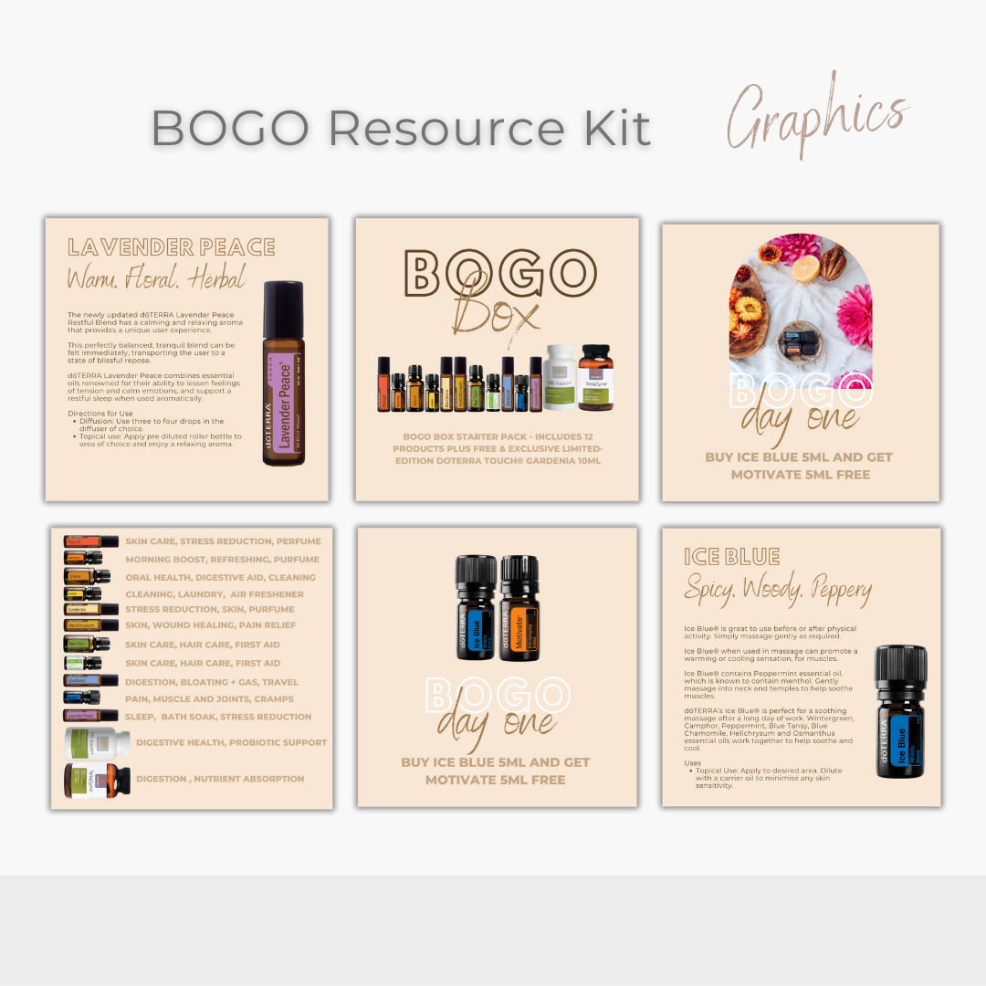 The doTERRA BOGO Resource Kit - AU/NZ October 2023 BOGO