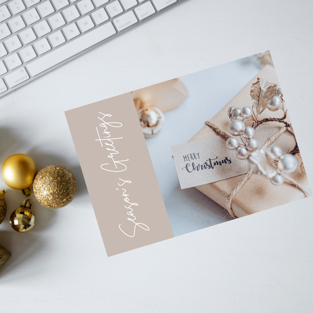 Digital File - Christmas Post Card Designs