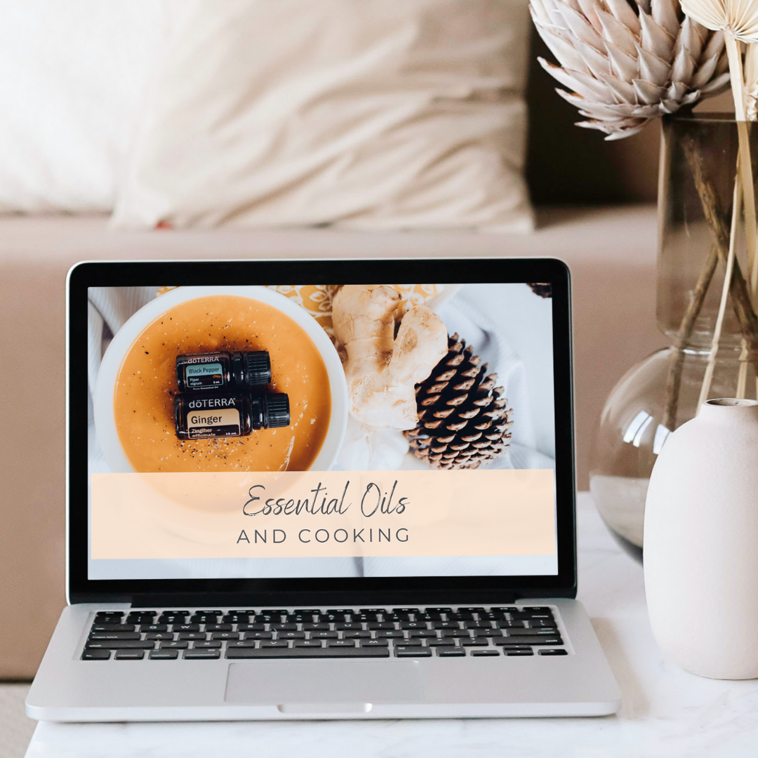 BUNDLE - Cooking with Essential Oils Online Class + eBook