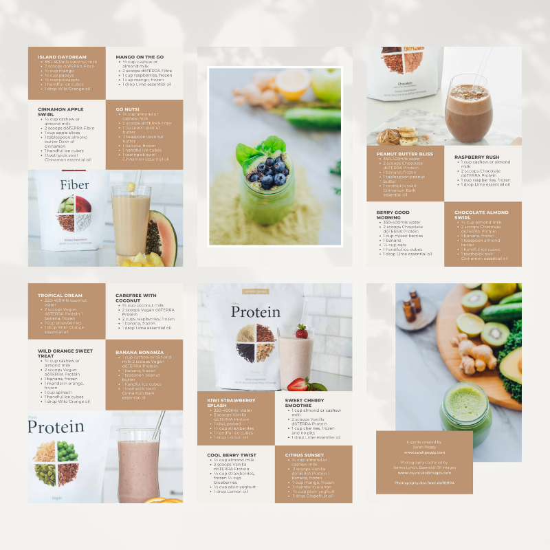 BUNDLE - doTERRA Nutrition Range Online Class + eBook