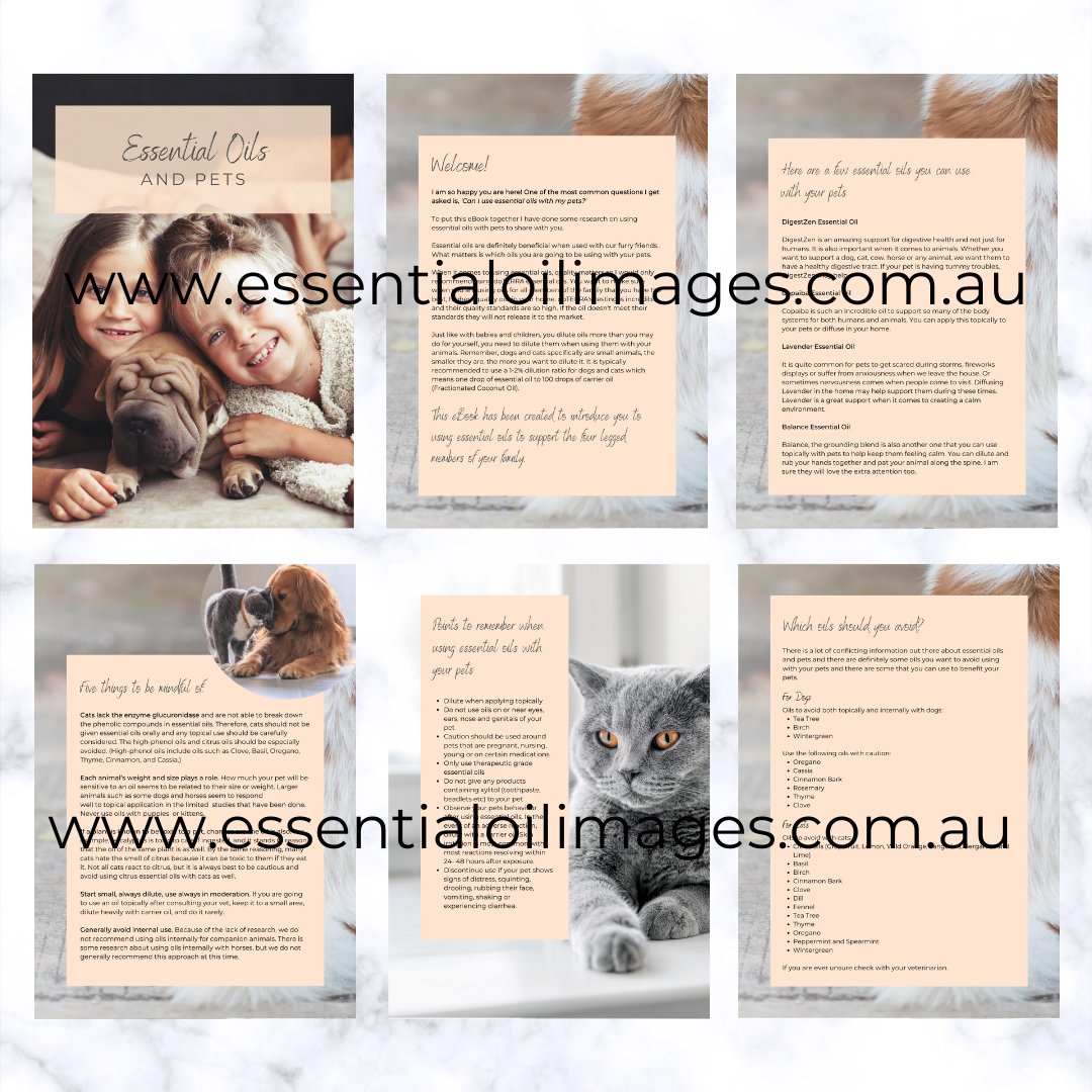Pets and Essential Oils eBOOK
