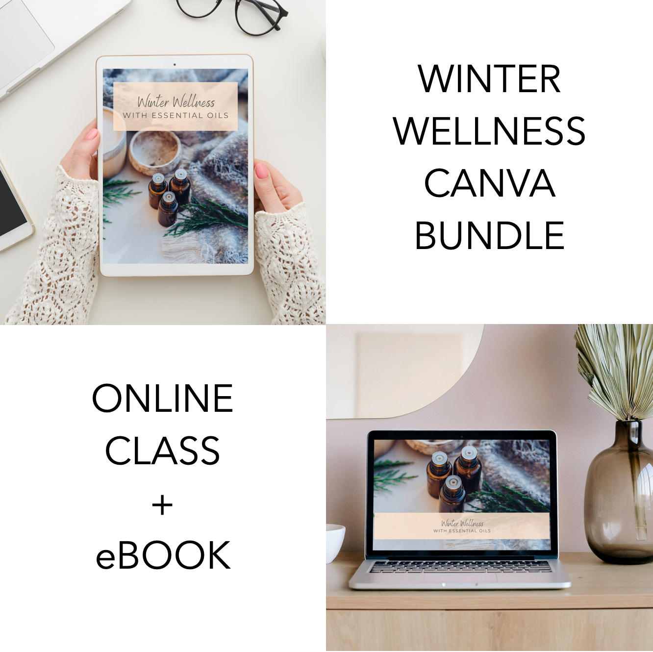BUNDLE - Winter Wellness with Essential Oils Online Class + eBOOK