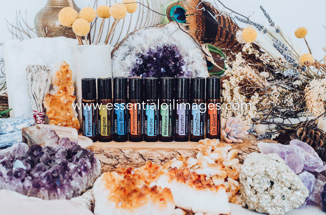 The Glittering Gemstones AUS and US dōTERRA Touch Kit Collection