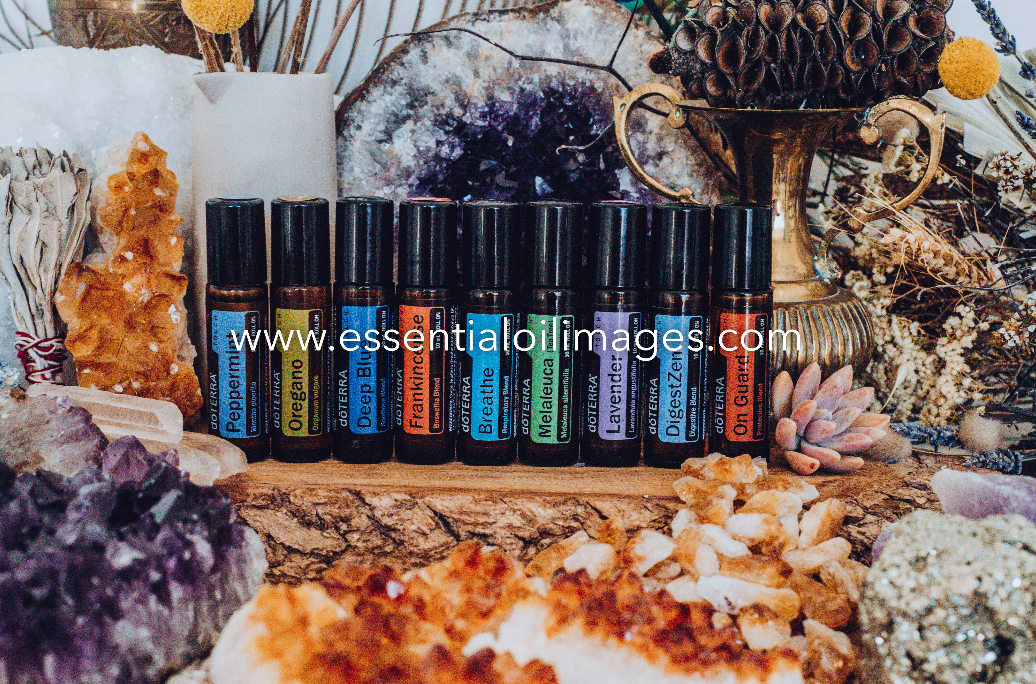 The Glittering Gemstones AUS and US dōTERRA Touch Kit Collection